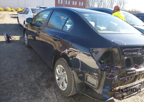 2013 Honda Civic Lx из США, поврежденный, VIN 2HGFB2F59DH300075